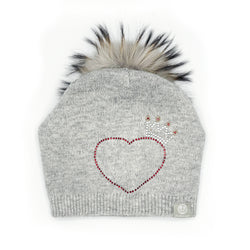 Queen of heart grey