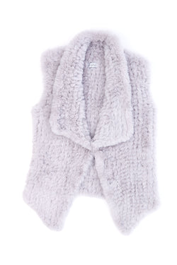 Faux fur veste