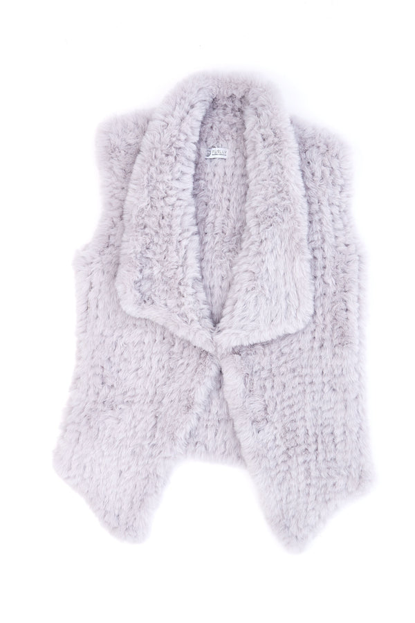 Faux fur veste