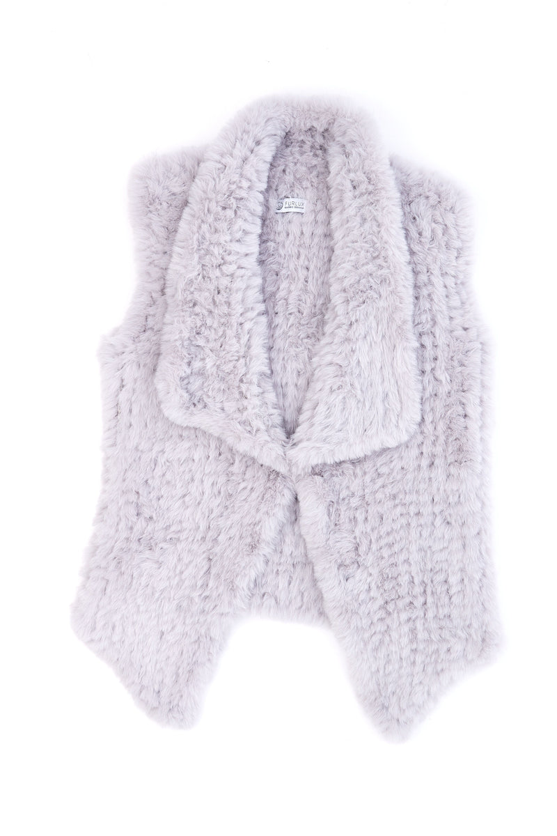 Faux fur veste